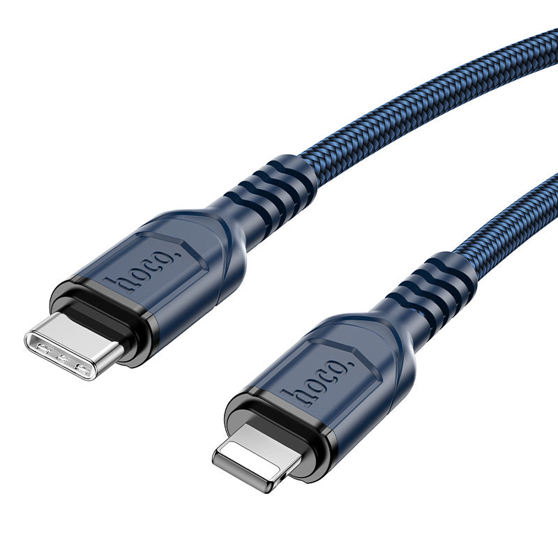 HOCO X59-PD20W is suitable for Apple ip14 mobile phone fast charging data cable braided cable extension 2m