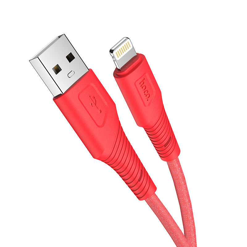 HOCO X58 mobile phone silicone charging data cable is suitable for Apple Android type-c fast charging cable