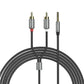 HOCO UPA10 one-to-two audio cable 3.5mm to dual Lotus rca audio adapter cable speaker computer