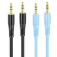 HOCO UPA25 new transparent AUX audio cable 3.5MM mobile phone computer headphone audio adapter cable