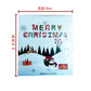 Christmas decoration supplies cartoon flags Christmas scene layout paper hanging flags and banners wholesale (minimum batch of 100 pieces)