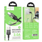 HOCO U129 transparent 60W mobile phone fast charging cable is suitable for Apple 14/15 Type-C charging data cable