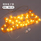 Christmas decoration items Christmas wreath accessories Merry christmas three-dimensional letter lights