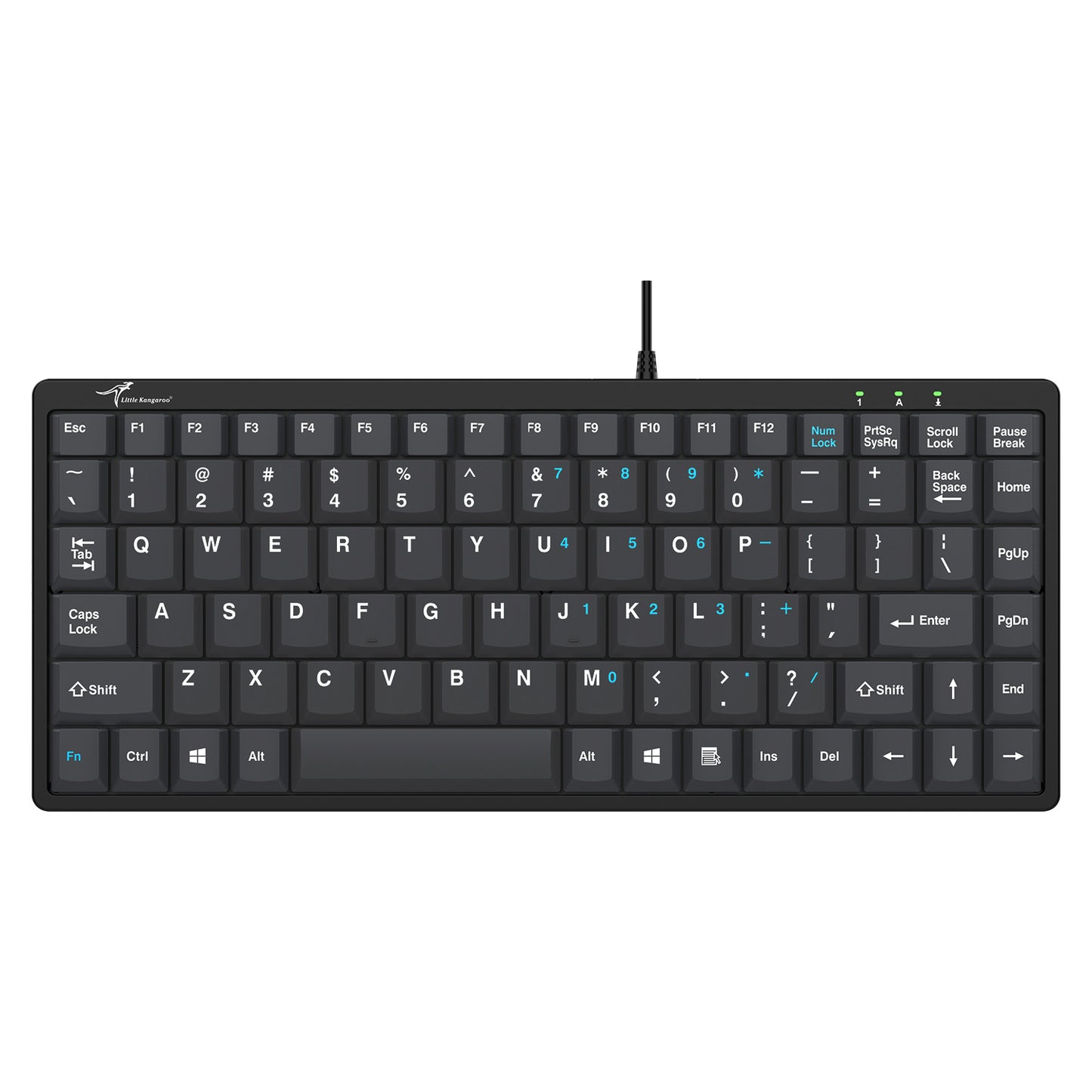 DS-9828筆電鍵盤，支援ps/2圓口與USB接口，適用於工控機、工業場景