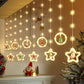 Christmas ring 10 series decorative lights room layout LED ice bar light string spot wholesale