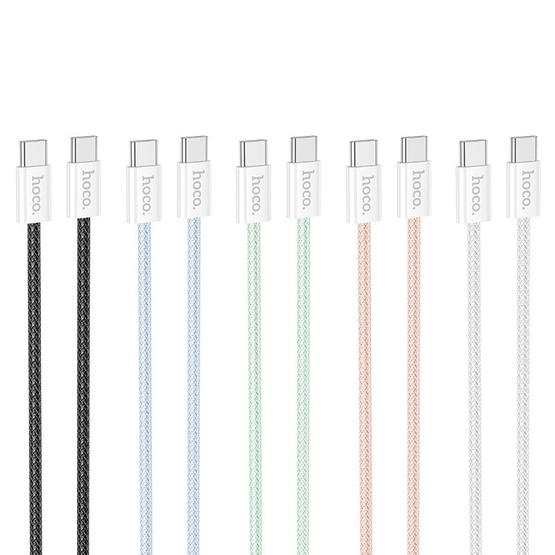 HOCO X104-60W Type-C to Type-C is suitable for Apple iphone15 fast charging cable