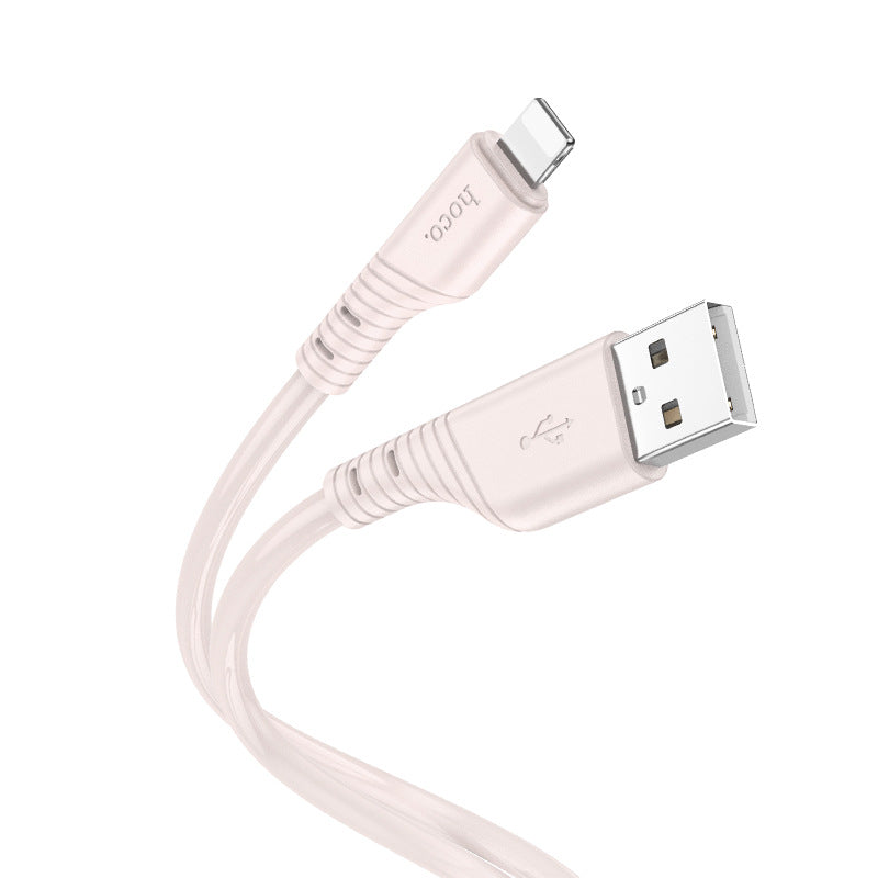 HOCO X97-PD60W is suitable for Apple PD20W Android Type-C silicone fast charging data cable