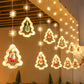 Christmas ring 10 series decorative lights room layout LED ice bar light string spot wholesale