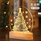 Christmas Decorative Lamp Small Table Lamp Night Light Christmas Ornament Luminous Christmas Gift Wholesale