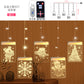 Christmas decoration lights star lights led light string room window decoration indoor festive atmosphere