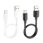 HOCO X96-PD100W charging data cable short PD20W is suitable for Apple Type-c fast charging