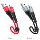 HOCO X38 is suitable for Apple data cable nylon braided Android Type-C fast charging cable ultra short 25cm