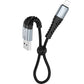 HOCO X38 is suitable for Apple data cable nylon braided Android Type-C fast charging cable ultra short 25cm