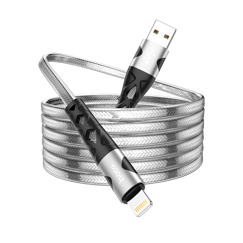 HOCO U105 is suitable for Apple data cable micro Android v8 jelly braided fast charging cable type-c