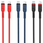 HOCO X59-PD20W is suitable for Apple ip14 mobile phone fast charging data cable braided cable extension 2m