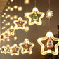 Christmas Decorative Lights Room Layout LED Ice Strip Lights Star Lights Snowflake Lights Spot Wholesale