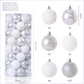Christmas special-shaped painted 6CM electroplated Christmas ball tree top star Christmas hanging ornaments Christmas ball set