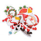 聖誕節紙質拉旗Merry Christma節日氛圍布置3米掛件裝飾批發 (10件起批)