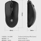 LIMEIDE 301 升級版電腦有線 USB 光電鼠標，適用於 遊戲、辦公，也可用於筆記本和商務場景