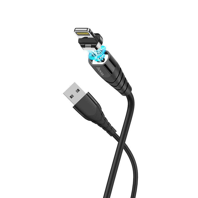 HOCO X63 magnetic charging cable is suitable for Apple mobile phone data cable Android v8 charging cable type-c