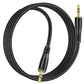 HOCO UPA25 new transparent AUX audio cable 3.5MM mobile phone computer headphone audio adapter cable