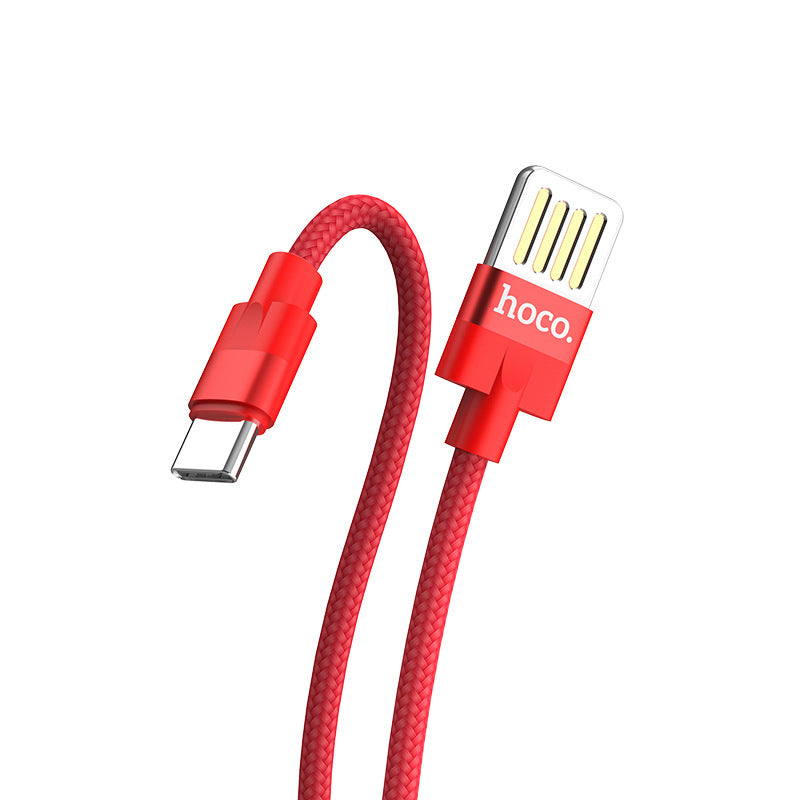 HOCO U55 is suitable for Android and Apple Type-C blind insertion mobile phone data cable fast charging cable wholesale