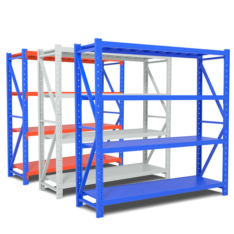 Warehouse shelf beam type medium heavy duty shelf warehouse storage rack metal shelf display shelf