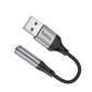 HOCO LS36 new Type-C/USB to 3.5mm external sound card digital headphone audio converter