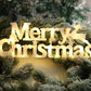 Christmas decoration items Christmas wreath accessories Merry christmas three-dimensional letter lights