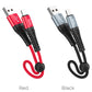 HOCO X38 is suitable for Apple data cable nylon braided Android Type-C fast charging cable ultra short 25cm