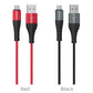 HOCO X38 is suitable for Apple data cable nylon braided Android Type-C fast charging cable ultra short 25cm