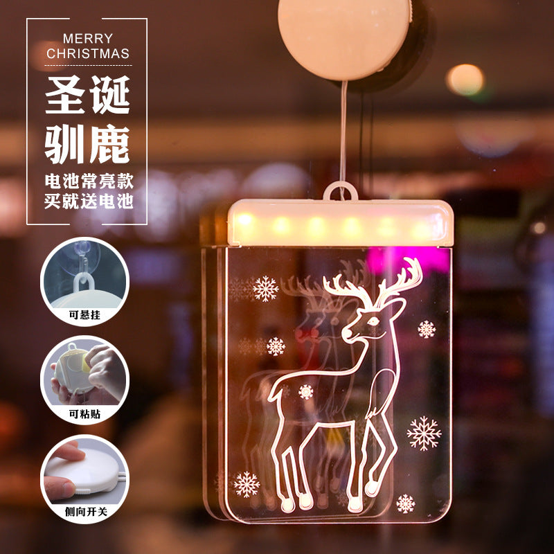 Christmas decoration lights star lights led light string room window decoration indoor festive atmosphere