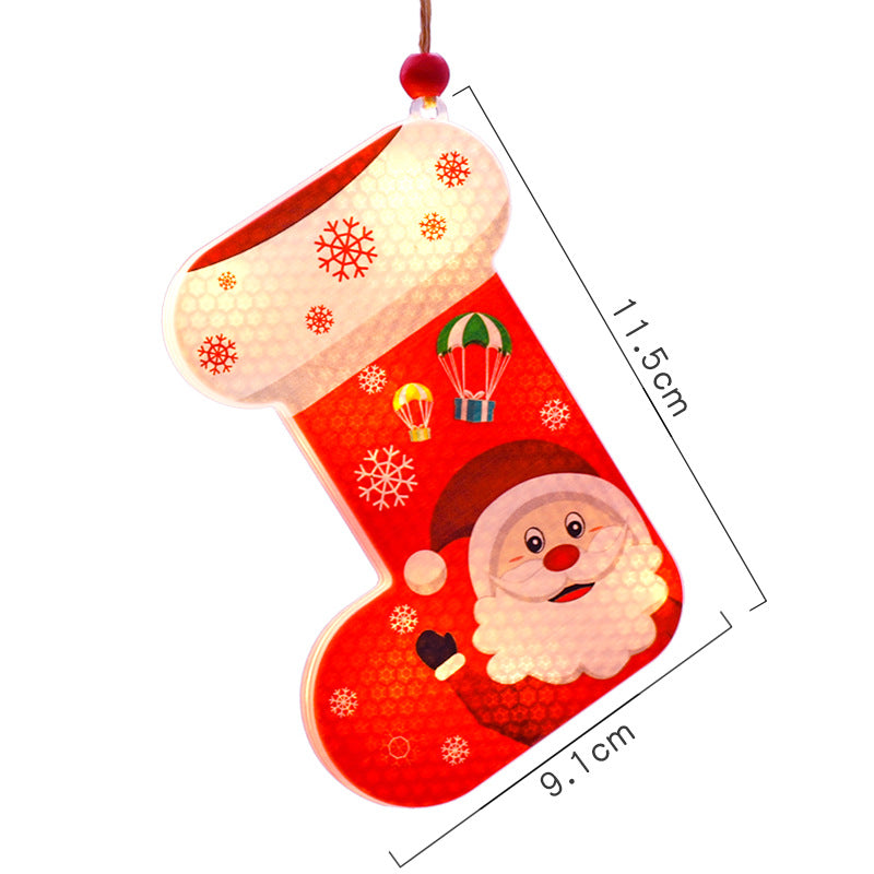 Christmas Decorative Lights Christmas Tree LED Pendants Outdoor Decoration Shop Window Decoration