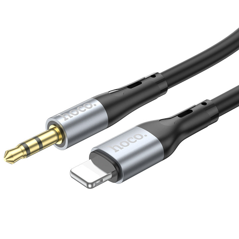 HOCO UPA22 is suitable for Apple digital silicone audio conversion cable Lightning to DC3.5 male