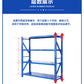 Warehouse shelf beam type medium heavy duty shelf warehouse storage rack metal shelf display shelf