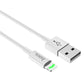 HOCO X43 suitable for Apple charging iPhone mobile phone charging data cable 2.4A fast charging luminous cable