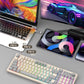K-Snake K98 藍牙無線雙模鍵盤，機械手感，適用於臺式機、筆記本，辦公商務發光款