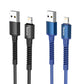 HOCO X71-60W is suitable for Apple PD20W Android Type-C zinc alloy fast charging data cable