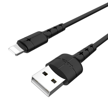 HOCO X30 liquid charging data cable with light is extended for Apple and Android typec