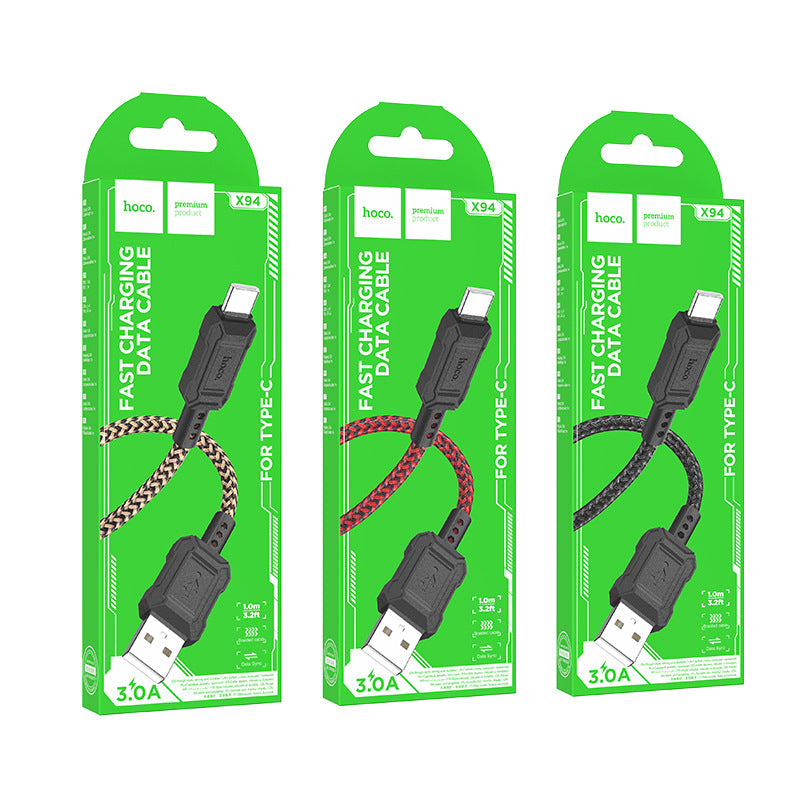 HOCO X94-60W is suitable for Apple PD20W Android Type-C notebook fast charging data cable