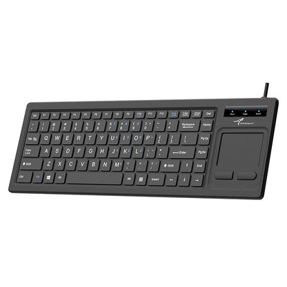 DS-9808工業觸控式數控機櫃工控鍵鼠套裝，採用剪刀腳設計，適用於辦公場景