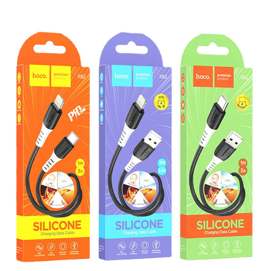 HOCO X82-60W is suitable for Apple PD20W Android Type-C notebook fast charging data cable