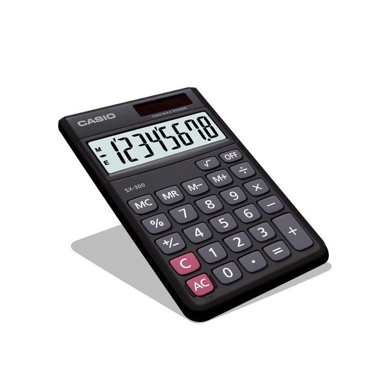 Casio SX-300 black pocket calculator