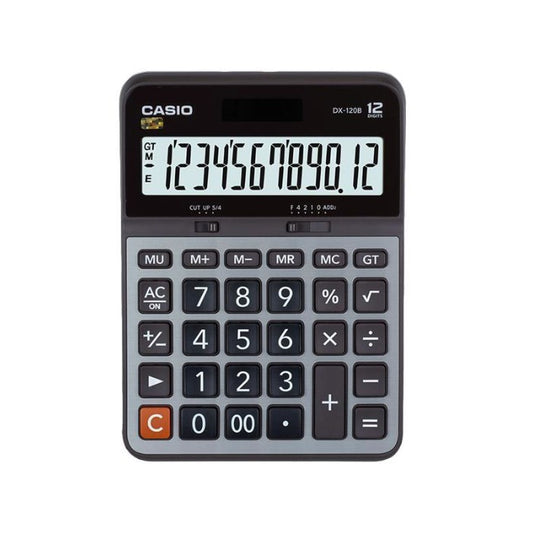 Casio Calculator DX-120B 12-digit shop calculator