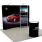 10ft Portable Fabric Trade Show Display Booth Banner Booth Exhibition Backdrop Trade Show Display with TV Stand