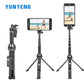 Yunteng 992 mobile phone selfie stick tripod mini lightweight portable desktop 9928 upgraded Bluetooth remote control bracket