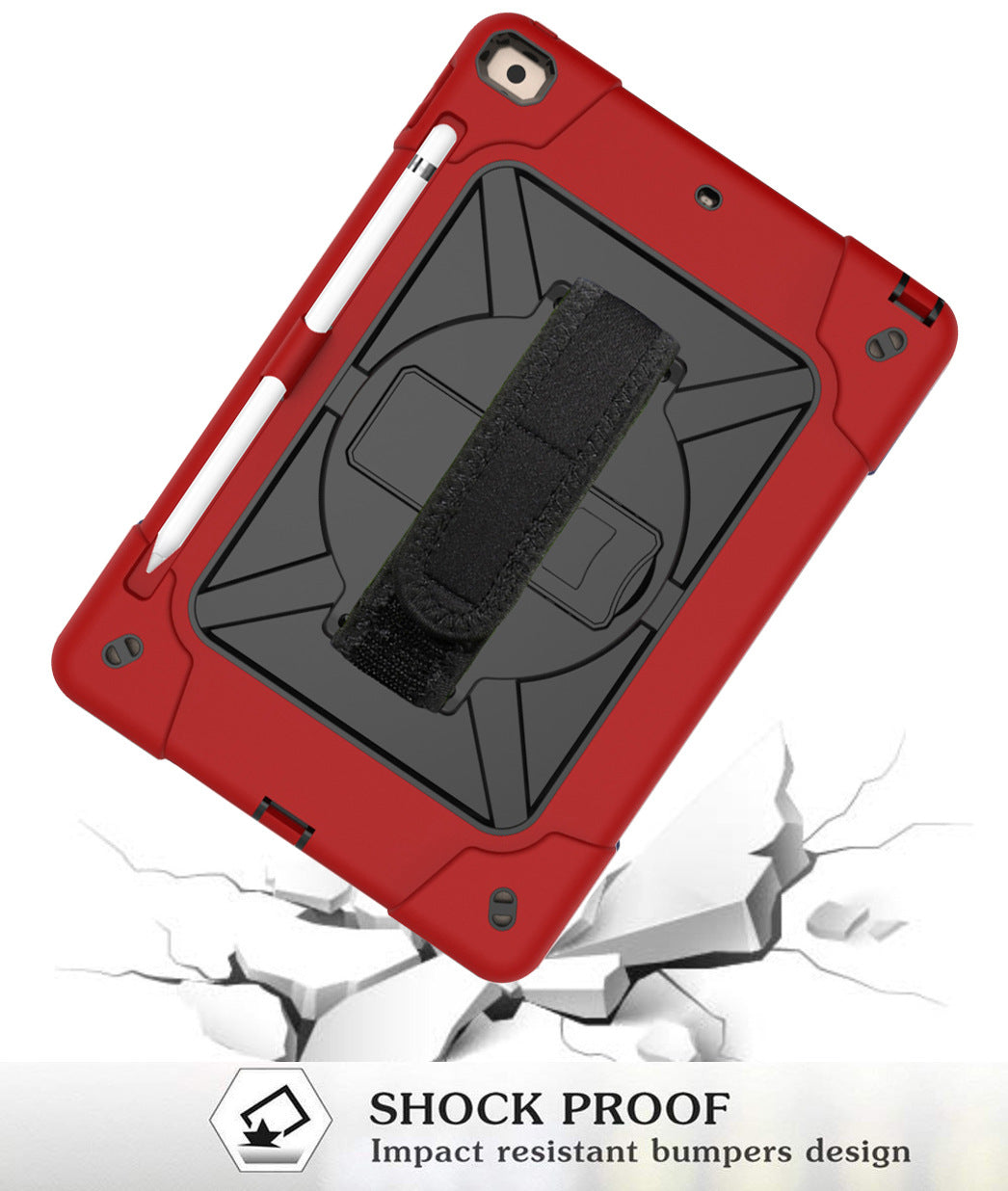 新款2020 iPad 10.9撞色機器人保護套 Pro11手帶背帶款全包防摔殼