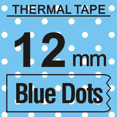 適用Brother 標籤機色帶12mm卡通Q萌lite lr5c可愛標籤紙