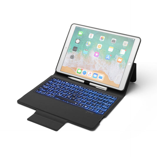 iPad 10.2 Bluetooth keyboard leather case 9.7 tablet protective case mini5