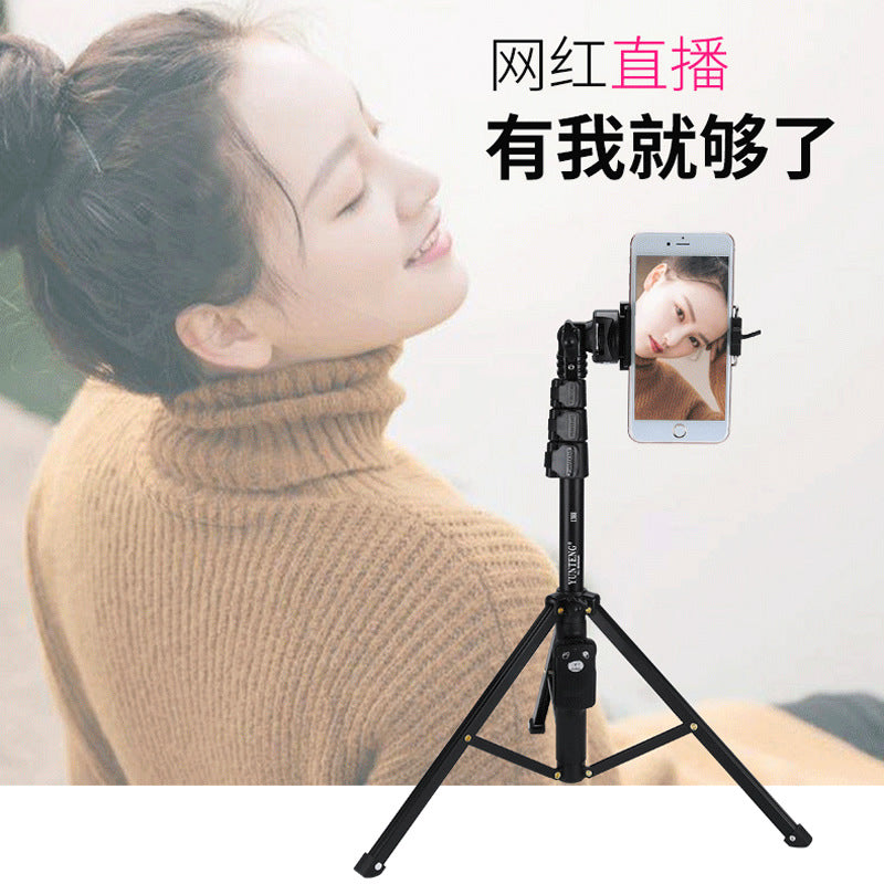 Yunteng 1388 tripod selfie stick mobile phone bluetooth remote control photography photography handheld mirrorless tripod stand